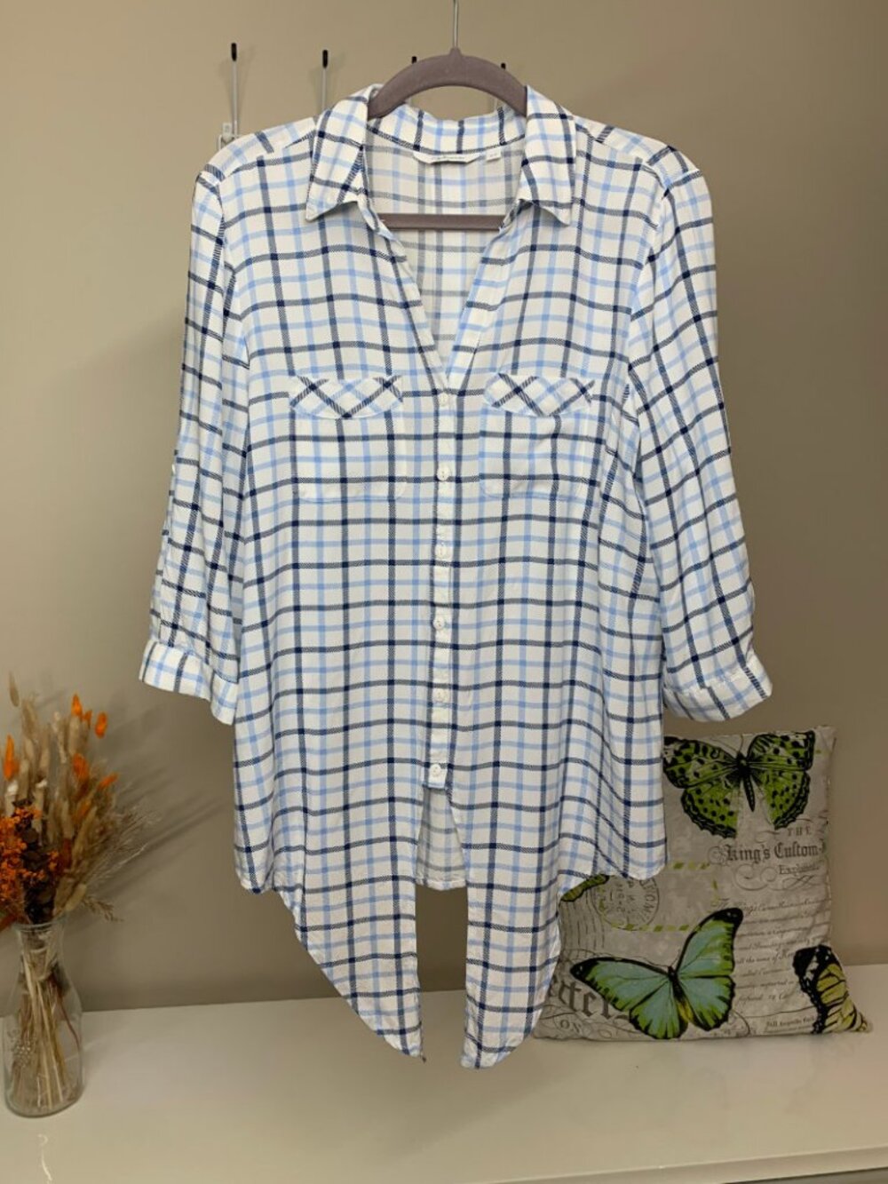 Reitmans Flannel Shirt Size Small